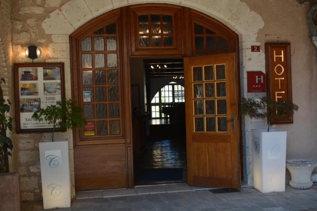 Hotel Des Consuls Castelnau-de-Montmiral Exterior foto